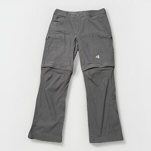 Eddie Bauer First Ascent Guide Pants Mens 34x30 Hiking Convertible BROKEN ZIPPER